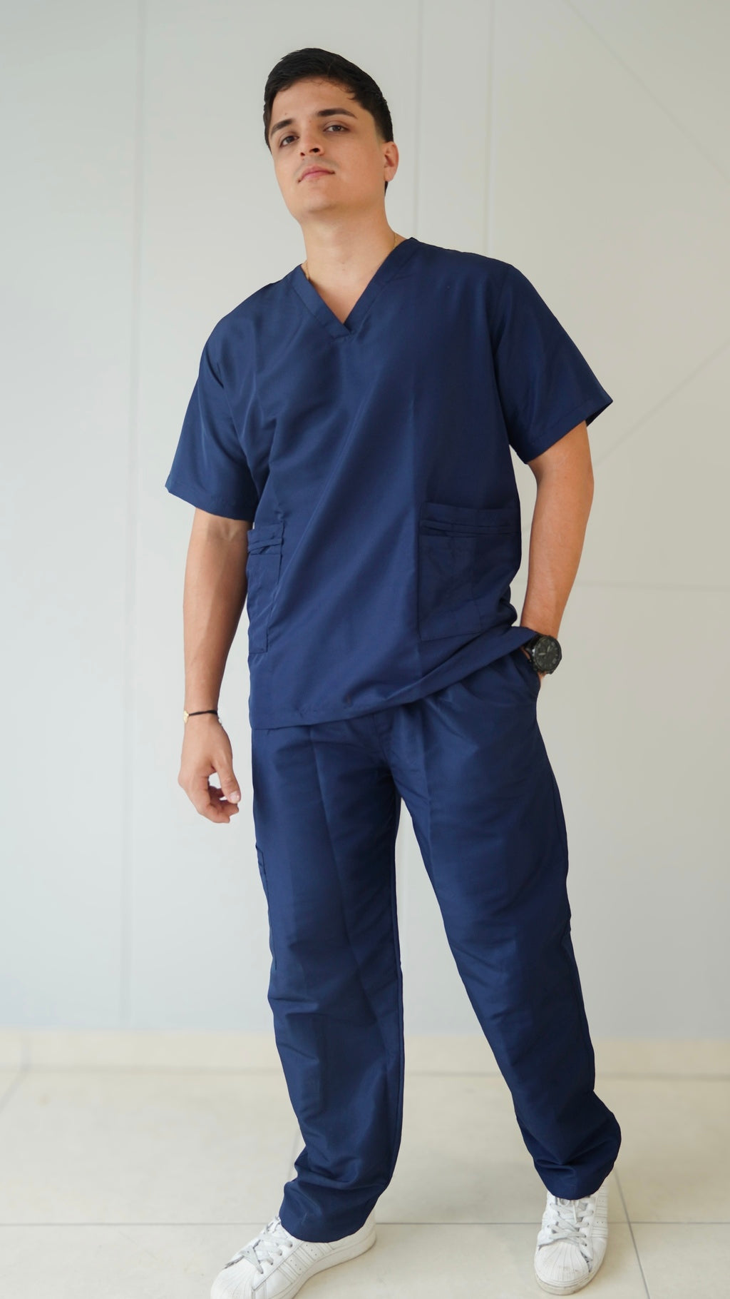 Uniforme Azul oscuro - Antifluido rígido