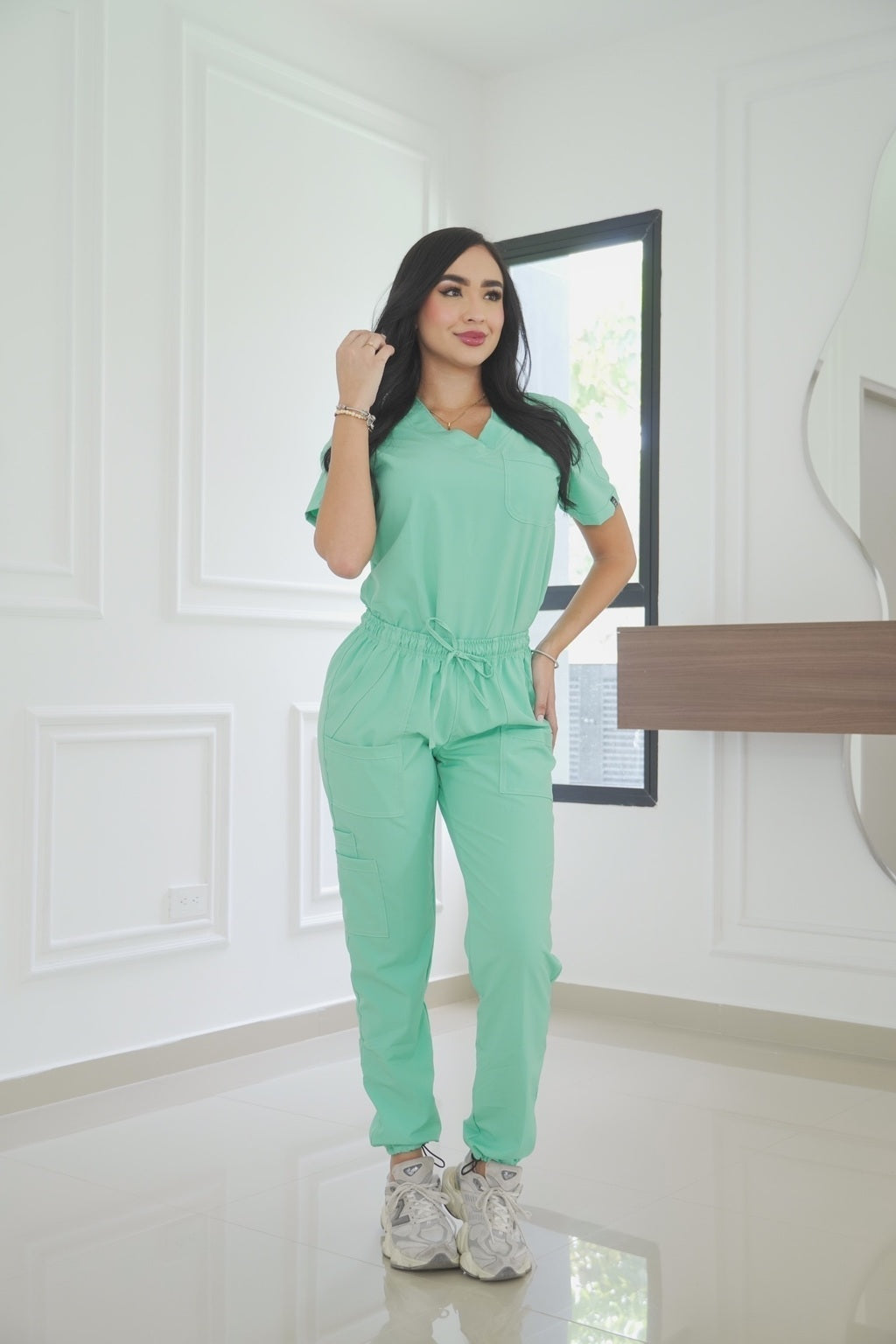 Uniforme Verde menta - Premium Galaxy