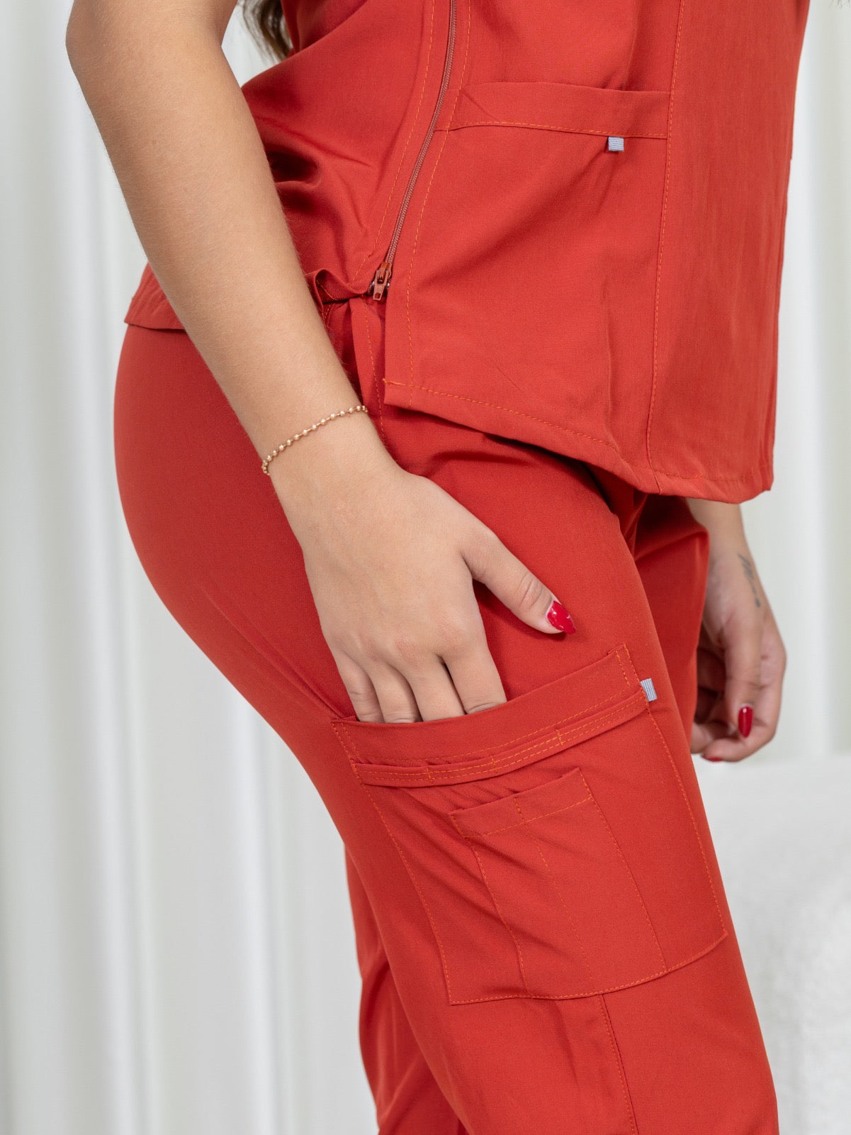 Uniforme Terracota - Antifluido licrado