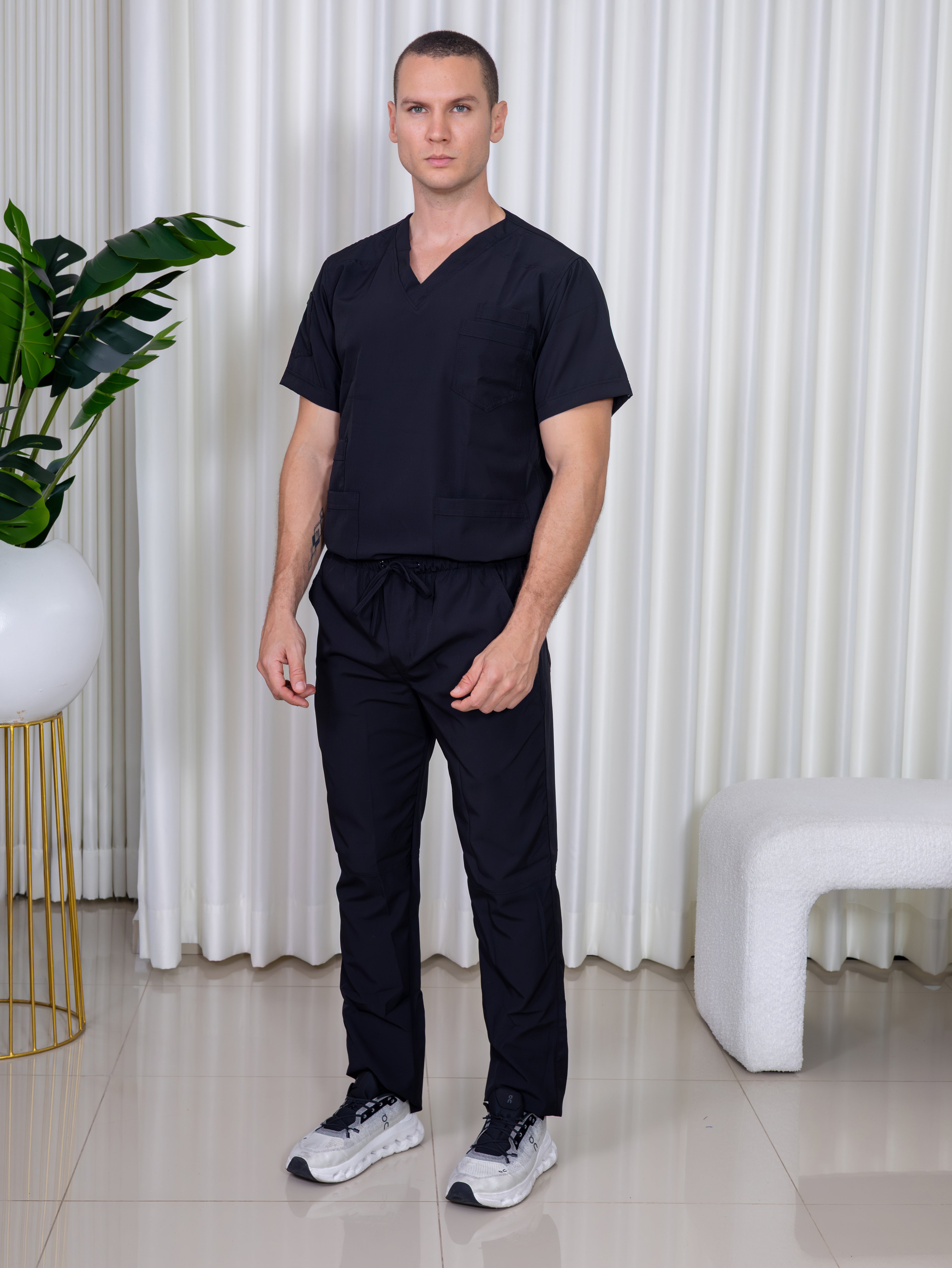 Uniforme Negro - Premium Caballero