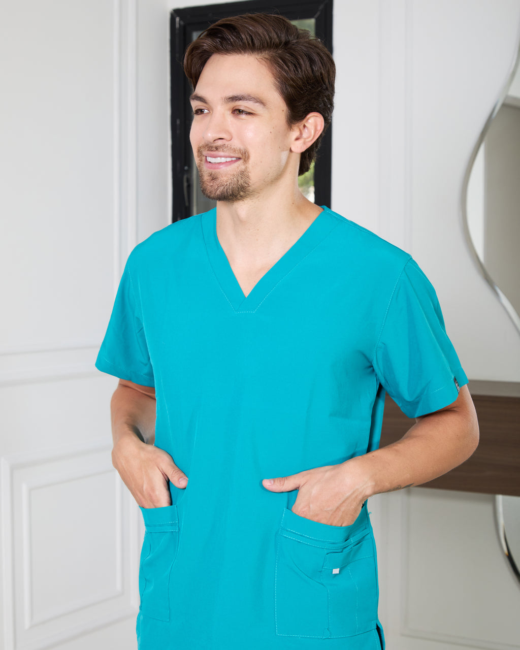 Uniforme Verde jade - Antifluido Licrado