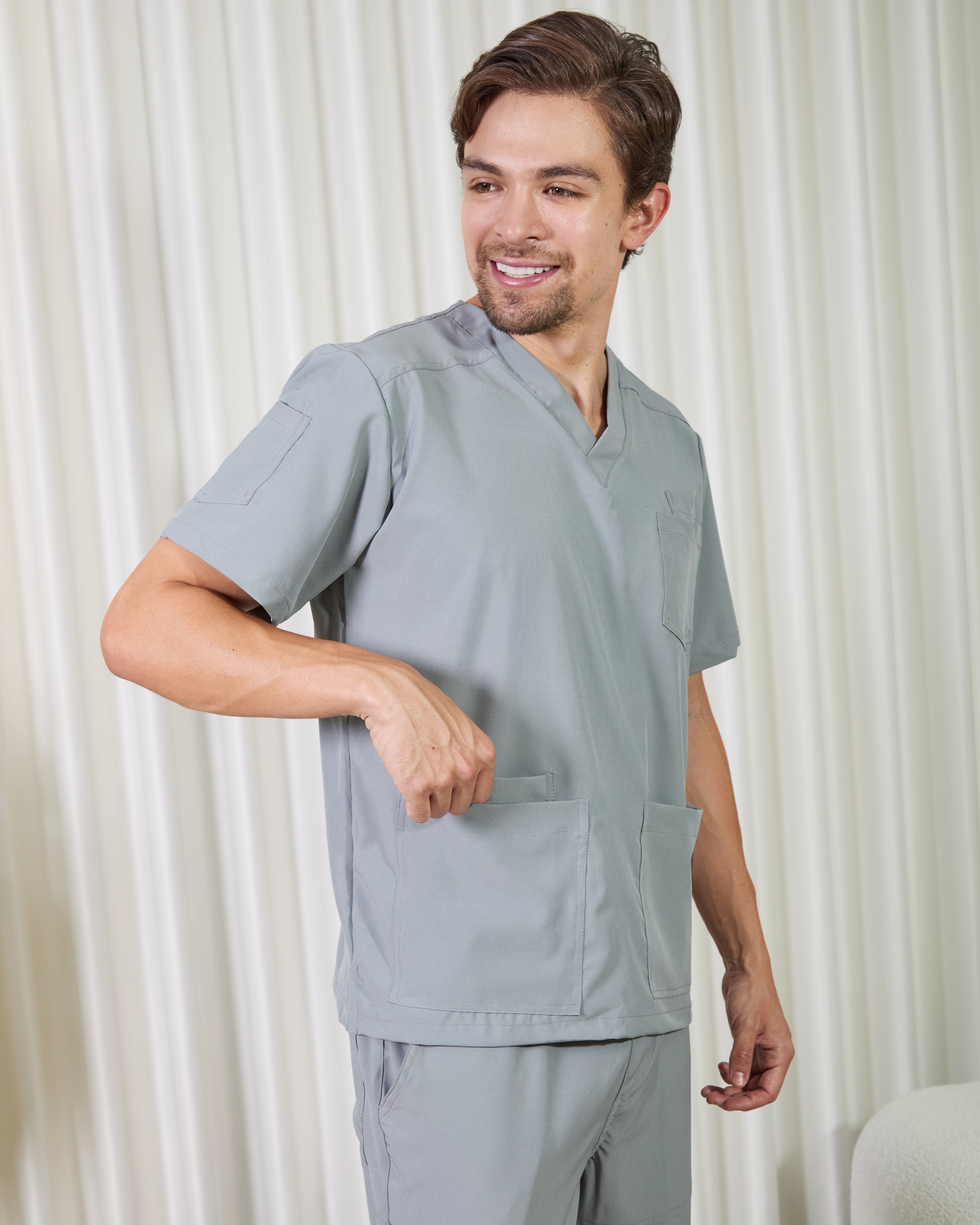 Uniforme Gris claro - Premium Licrado