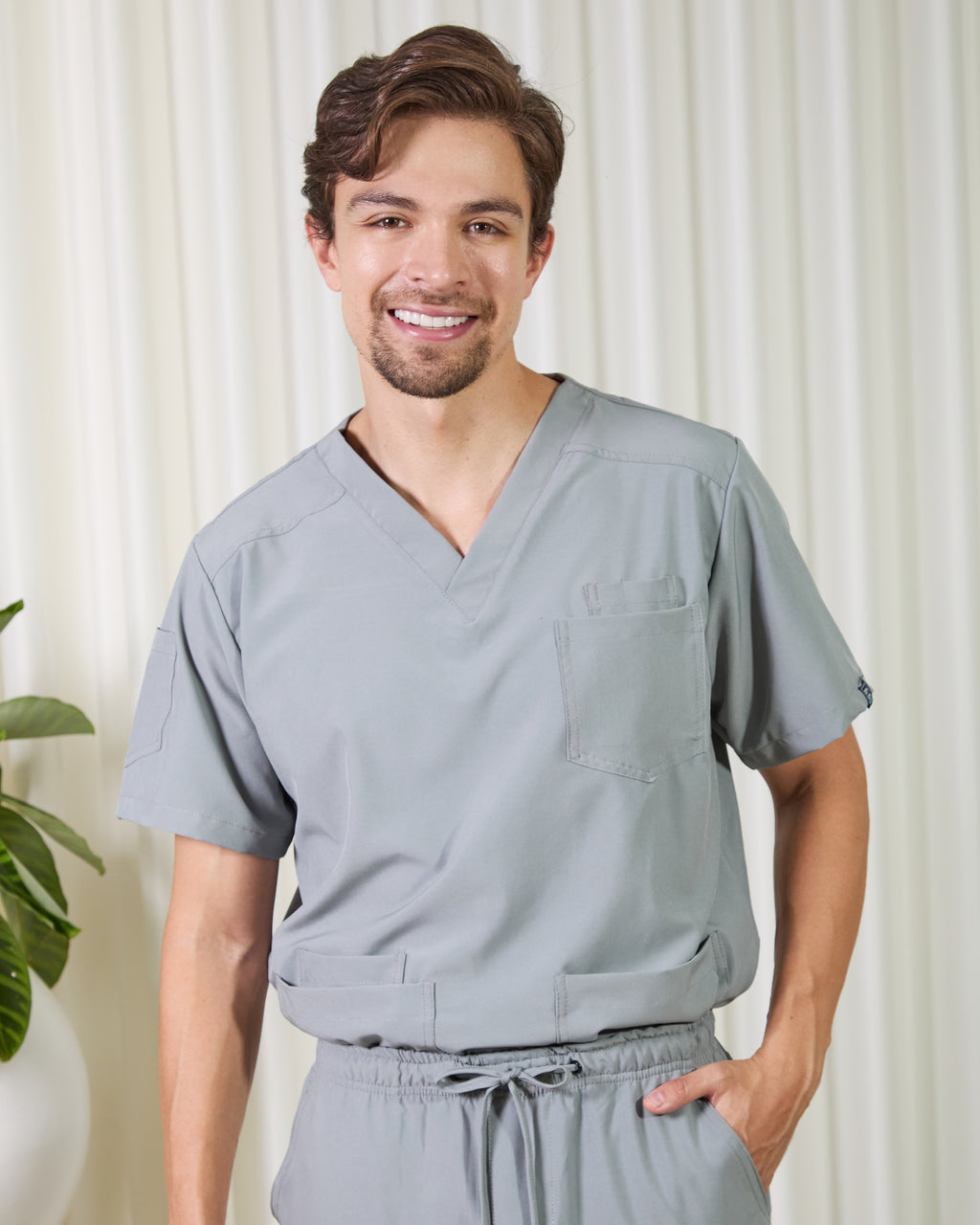 Uniforme Gris claro - Premium Licrado