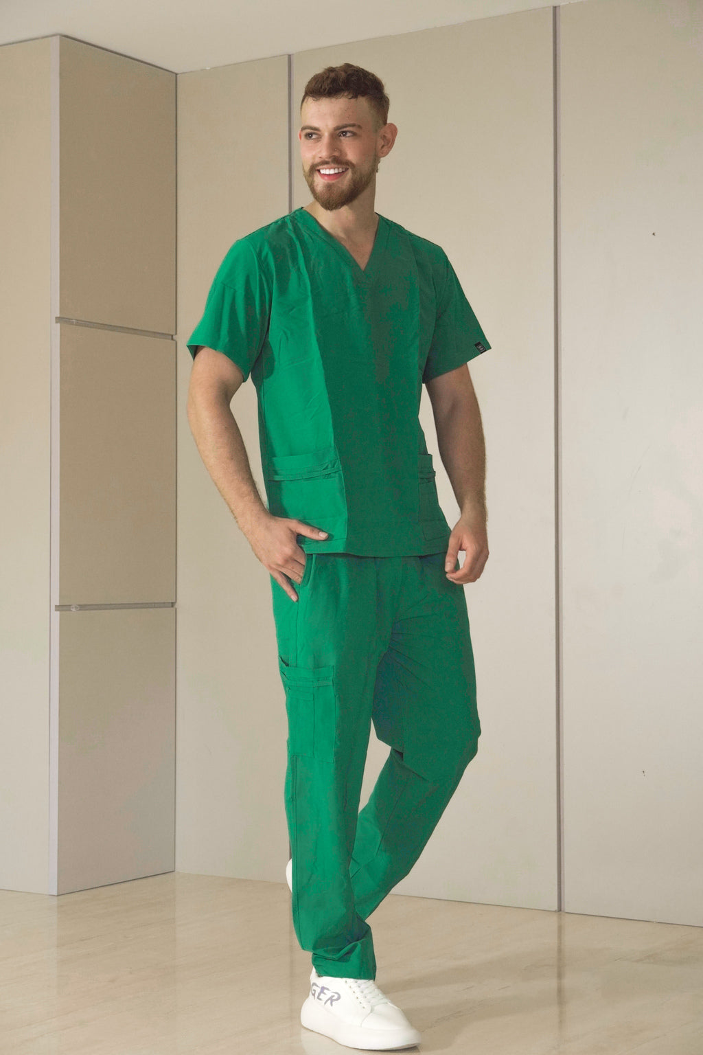 Uniforme Verde cali - Antifluido licrado