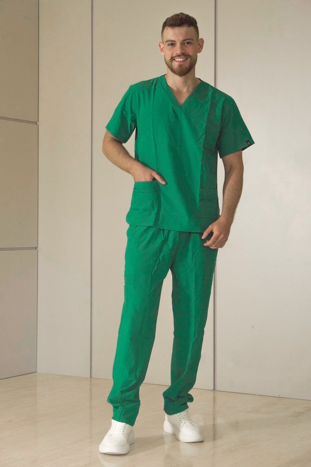 Uniforme Verde cali - Antifluido licrado