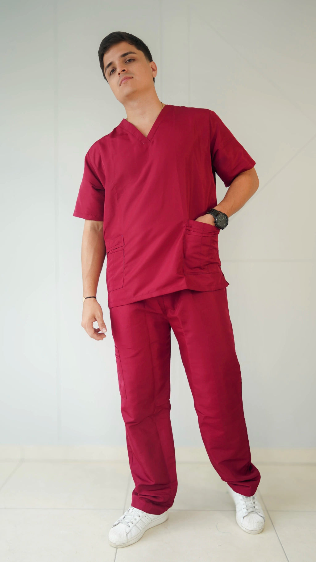 Uniforme vinotinto - Antifluido